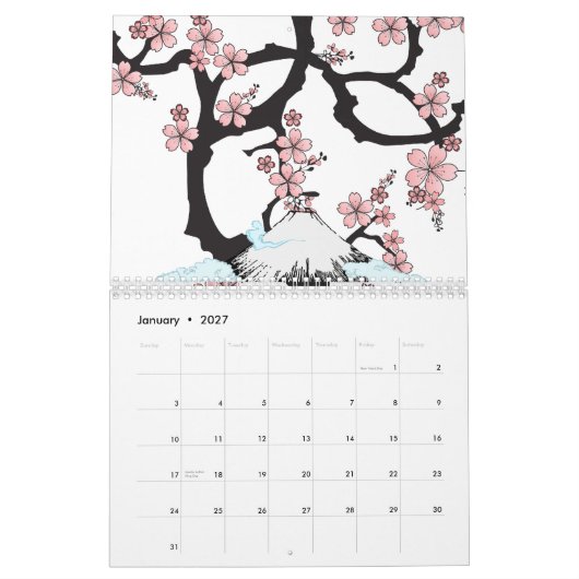 Japanse kalender: SPECIALE KARAKTER Kalender (Jan 2027)
