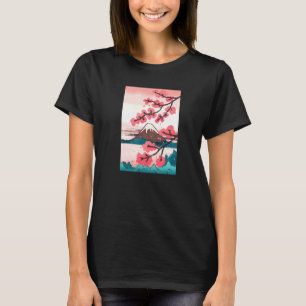 Japanse Kanji Cherry Blossom Tokio Japan Natuur J T-shirt