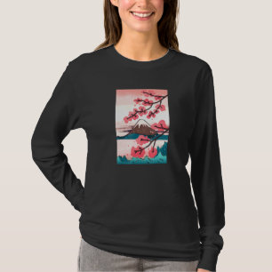 Japanse Kanji Cherry Blossom Tokio Japan Natuur J T-shirt