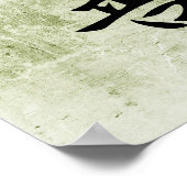 Japanse Kanji for Improvement - Kaizen Poster (Hoek)