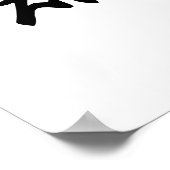 Japanse Kanji for Truth - Makato Poster (Hoek)