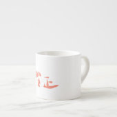 Japanse Kanji Goede Jaar Espresso Kop (Voorkant rechts)