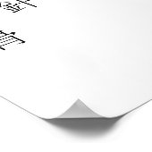 Japanse kanji-grafiek - zesde graad poster (Hoek)