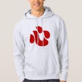Japanse Kanji Heart 【 Shin/Kokoro 】 心 Hoodie (Voorkant)