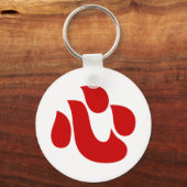 Japanse Kanji Heart 【 Shin/Kokoro 】 心 Sleutelhanger (Voorkant)