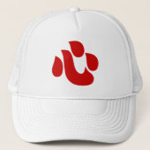 Japanse Kanji Heart 【 Shin/Kokoro 】 心 Trucker Pet (Voorkant)