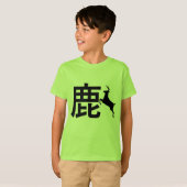 Japanse Kanji-herten T-shirt (Voorkant volledig)