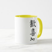 Japanse Kanji: Joy Mok (Voorkant rechts)