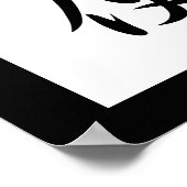 Japanse Kanji voor Angel - Tenshi Poster (Hoek)