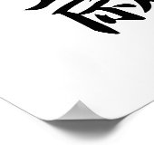 Japanse Kanji voor Banzai - Banzai Poster (Hoek)