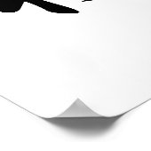 Japanse Kanji voor Cherry Blossom - Sakura Poster (Hoek)