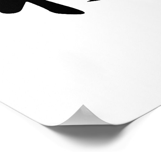 Japanse Kanji voor Cherry Blossom - Sakura Poster (Hoek)