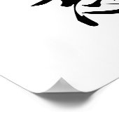 Japanse Kanji voor de strijd tegen gedistilleerde  Poster (Hoek)