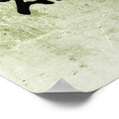 Japanse Kanji voor Enigma - Nazo Poster (Hoek)