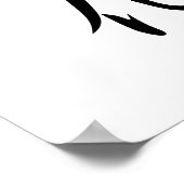 Japanse Kanji voor Evolutie - Shinka Poster (Hoek)