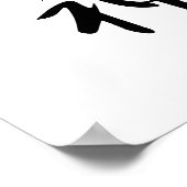 Japanse Kanji voor godin - Megami Poster (Hoek)