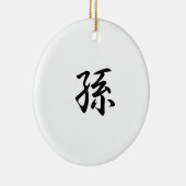 Japanse Kanji voor Grandson - Mago Keramisch Ornament (Rechts)