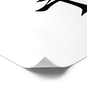 Japanse Kanji voor Karate - Karate Poster (Hoek)