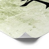 Japanse Kanji voor Karate - Karate Poster (Hoek)