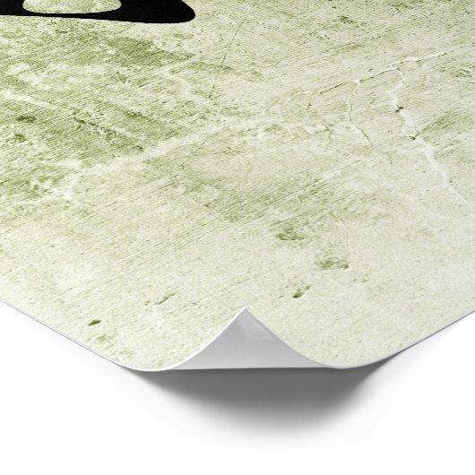 Japanse Kanji voor kleindochter - mago Poster (Hoek)