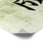 Japanse Kanji voor prestatie - Tasseo Poster (Hoek)