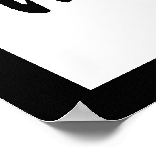 Japanse Kanji voor Tear - Namida Poster (Hoek)