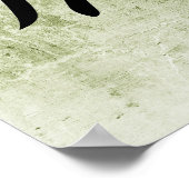 Japanse Kanji voor tijger - Tora Poster (Hoek)