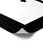 Japanse Kanji voor Verlichting - Satori Poster (Hoek)