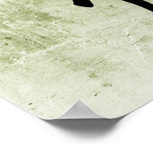 Japanse Kanji voor Verlichting - Satori Poster (Hoek)