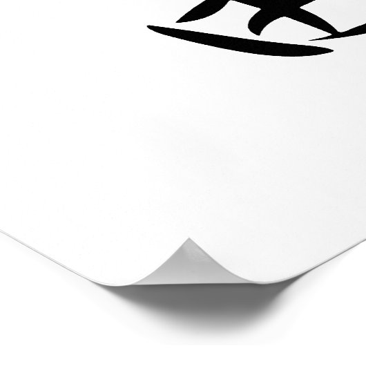 Japanse Kanji voor vrijheid - Jiyuu Poster (Hoek)