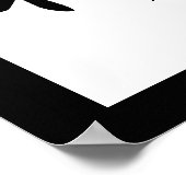 Japanse Kanji voor Zen - Zen Poster (Hoek)