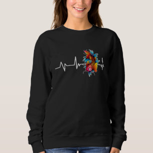 Japanse karp Koi Fish Heartbeat Koi Fish Koi Fish Trui