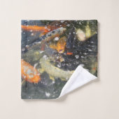 Japanse karp Koi viszwemmen Bad Handdoek (Wasdoekje)