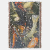 Japanse karp Koi viszwemmen Deken (Voorkant Verticaal)