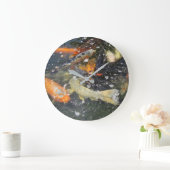 Japanse karp Koi viszwemmen Grote Klok (Huis)