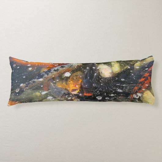 Japanse karp Koi viszwemmen Lichaamskussen (Voorkant)