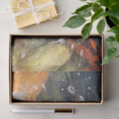Japanse karp Koi viszwemmen Tissuepapier (Geschenk)
