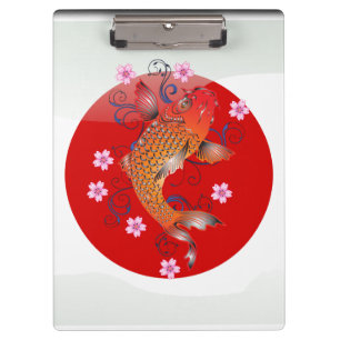 Japanse karper klembord