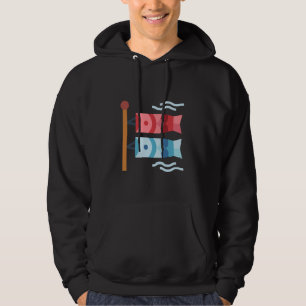 Japanse karper Koi Kanji Koinobori Vlag 4 Hoodie
