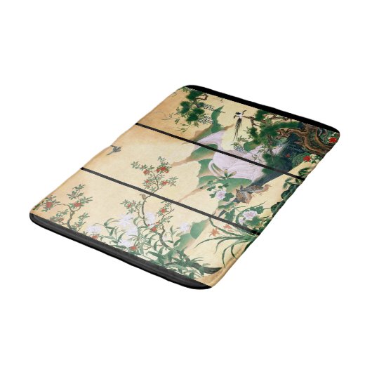 Japanse kartonnen vogelstand — Wismat Badmat (Gekanteld)