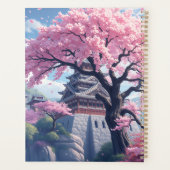 Japanse Kasteel in de lente van de Kersenbloesem – Planner (Achterkant)
