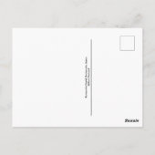 Japanse kasteel-kumamoto briefkaart (Achterkant)