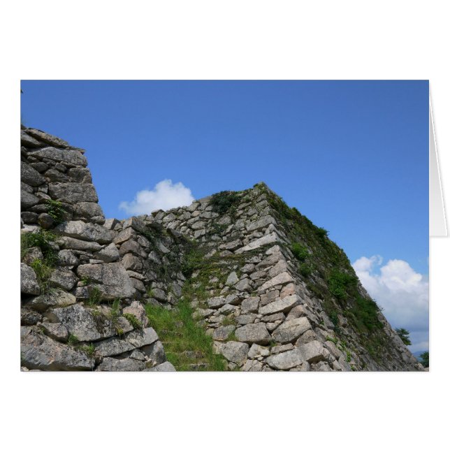 Japanse kasteelruïnes (Voorkant Horizontaal)