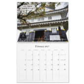 Japanse Kastelen (城 Shiro) Kalender (1) (Feb 2027)