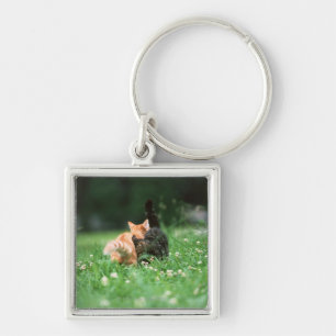 Japanse kat 4 sleutelhanger
