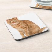 Japanse kat bier onderzetter (Linkerzijde)