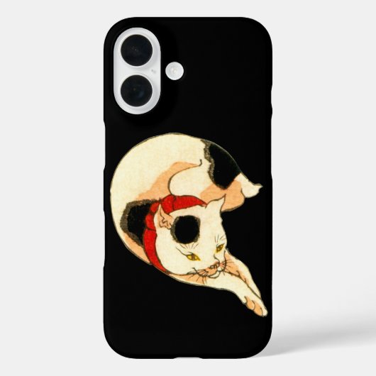 Japanse kat, Kuniyoshi, Ukiyo-e Case-Mate iPhone Case (Achterkant)