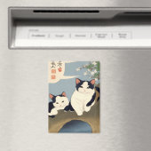 Japanse Kat Magnolia Boom Magnet (Insitu (Vaatwasser))