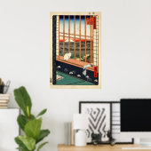 Japanse Kat Meester Kunstprint Witte Kat Poster (Thuiskantoor)
