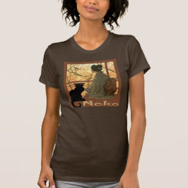 Japanse kat Neko T-shirt